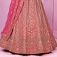 New Semi Stitiched Netted Lehenga Choli