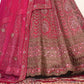 New Semi Stitiched Netted Lehenga Choli