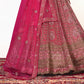 New Semi Stitiched Netted Lehenga Choli