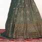 New Semi Stitiched Netted Lehenga Choli