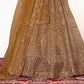 New Semi Stitiched Netted Lehenga Choli