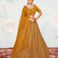 New Semi Stitiched Netted Lehenga Choli