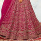 New Semi Stitiched Netted Lehenga Choli