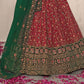 New Semi Stitiched Netted Lehenga Choli