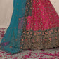 New Semi Stitiched Netted Lehenga Choli