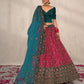 New Semi Stitiched Netted Lehenga Choli