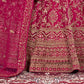 New Semi Stitiched Netted Lehenga Choli