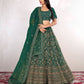 New Semi Stitiched Netted Lehenga Choli