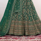 New Semi Stitiched Netted Lehenga Choli