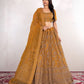 New Semi Stitiched Netted Lehenga Choli