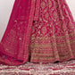 New Semi Stitiched Netted Lehenga Choli