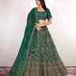 New Semi Stitiched Netted Lehenga Choli