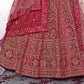 New Semi Stitiched Netted Lehenga Choli