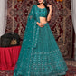 New Semi Stitiched Netted Lehenga Choli