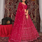 New Semi Stitiched Netted Lehenga Choli