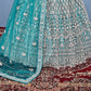 New Semi Stitiched Netted Lehenga Choli