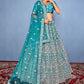 New Semi Stitiched Netted Lehenga Choli