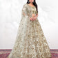 New Semi Stitiched Netted Lehenga Choli