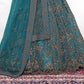 New Semi Stitiched Netted Lehenga Choli