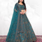 New Semi Stitiched Netted Lehenga Choli