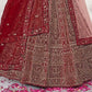 New Semi Stitiched Netted Lehenga Choli