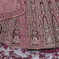 New Semi Stitiched Velvet Bridal Lehenga Choli