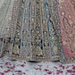 New Semi Stitiched Velvet Bridal Lehenga Choli