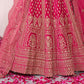 New Semi Stitiched Netted Lehenga Choli