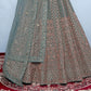 New Semi Stitiched Netted Lehenga Choli