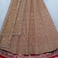 New Semi Stitiched Netted Lehenga Choli