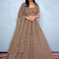 New Semi Stitiched Netted Lehenga Choli