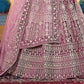 New Semi Stitiched Netted Lehenga Choli