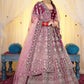 New Semi Stitiched Netted Lehenga Choli