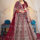 New Semi Stitiched Netted Lehenga Choli