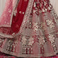 New Semi Stitiched Netted Lehenga Choli