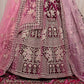 New Semi Stitiched Netted Lehenga Choli