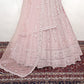 New Semi Stitiched Netted Lehenga Choli