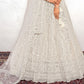 New Semi Stitiched Netted Lehenga Choli