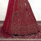 New Semi Stitiched Netted Lehenga Choli