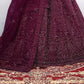 New Semi Stitiched Netted Lehenga Choli