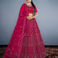 New Semi Stitiched Netted Lehenga Choli