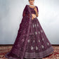 New Semi Stitiched Netted Lehenga Choli