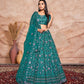 New Semi Stitiched Netted Lehenga Choli