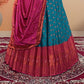 New Semi Stitiched Banarasi Lehenga Choli