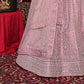 New Semi Stitiched Netted Lehenga Choli