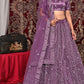 New Semi Stitiched Netted Lehenga Choli