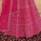 New Semi Stitiched Netted Lehenga Choli