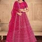 New Semi Stitiched Netted Lehenga Choli