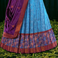 New Semi Stitiched Banarasi Lehenga Choli