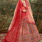 New Semi Stitiched Netted Lehenga Choli